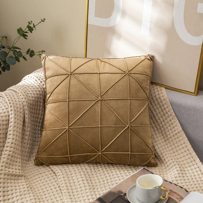 Coussin velours pour le salon