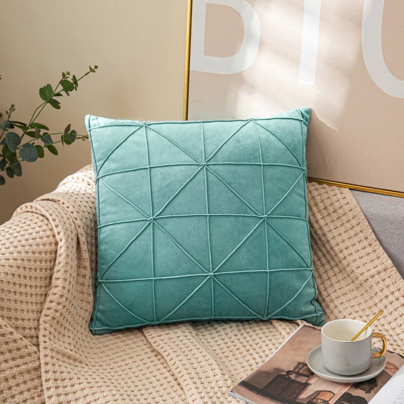 Coussin velours pour le salon