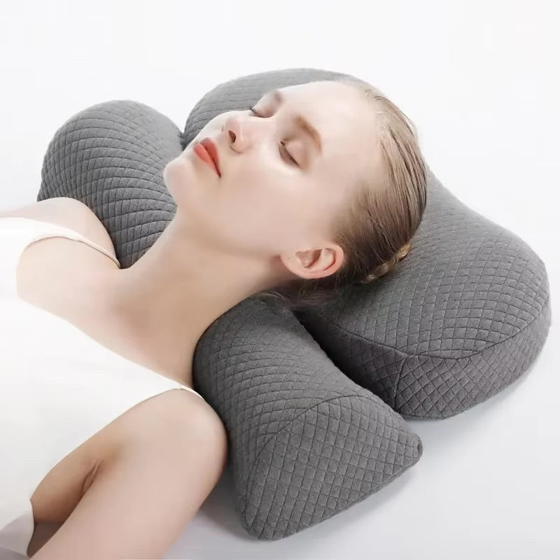 Coussin cervical ergonomique à mémoire de forme