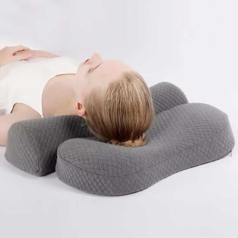 Coussin cervical ergonomique à mémoire de forme