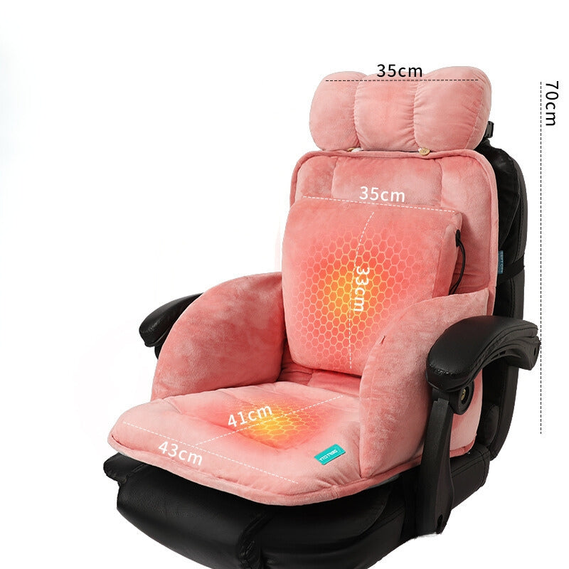 Coussin chauffant pour siège de bureau