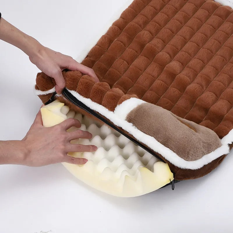 Coussin chien anti stress