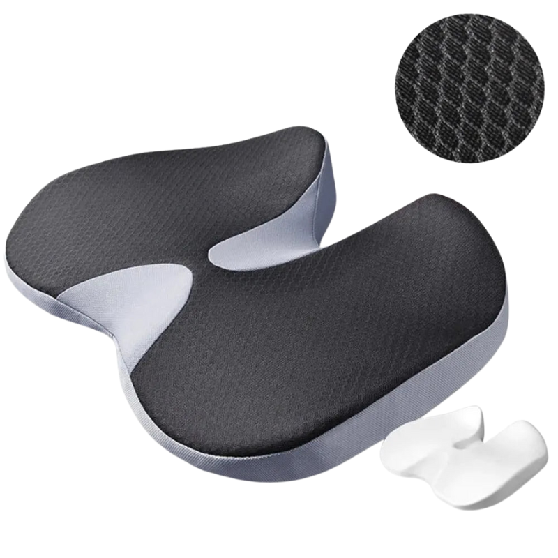 Coussin coccys respirant en mousse à mémoire de forme