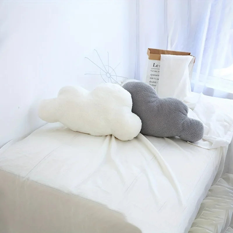 Coussin décoratif pelucheux