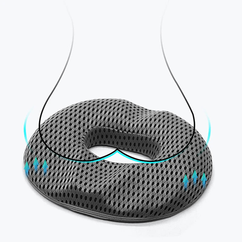 Coussin anti escarre coccyx à mémoire de forme
