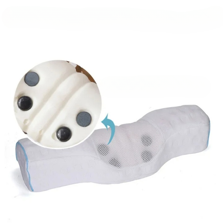 Coussin anti ronflement avec aimant à mémoire de forme