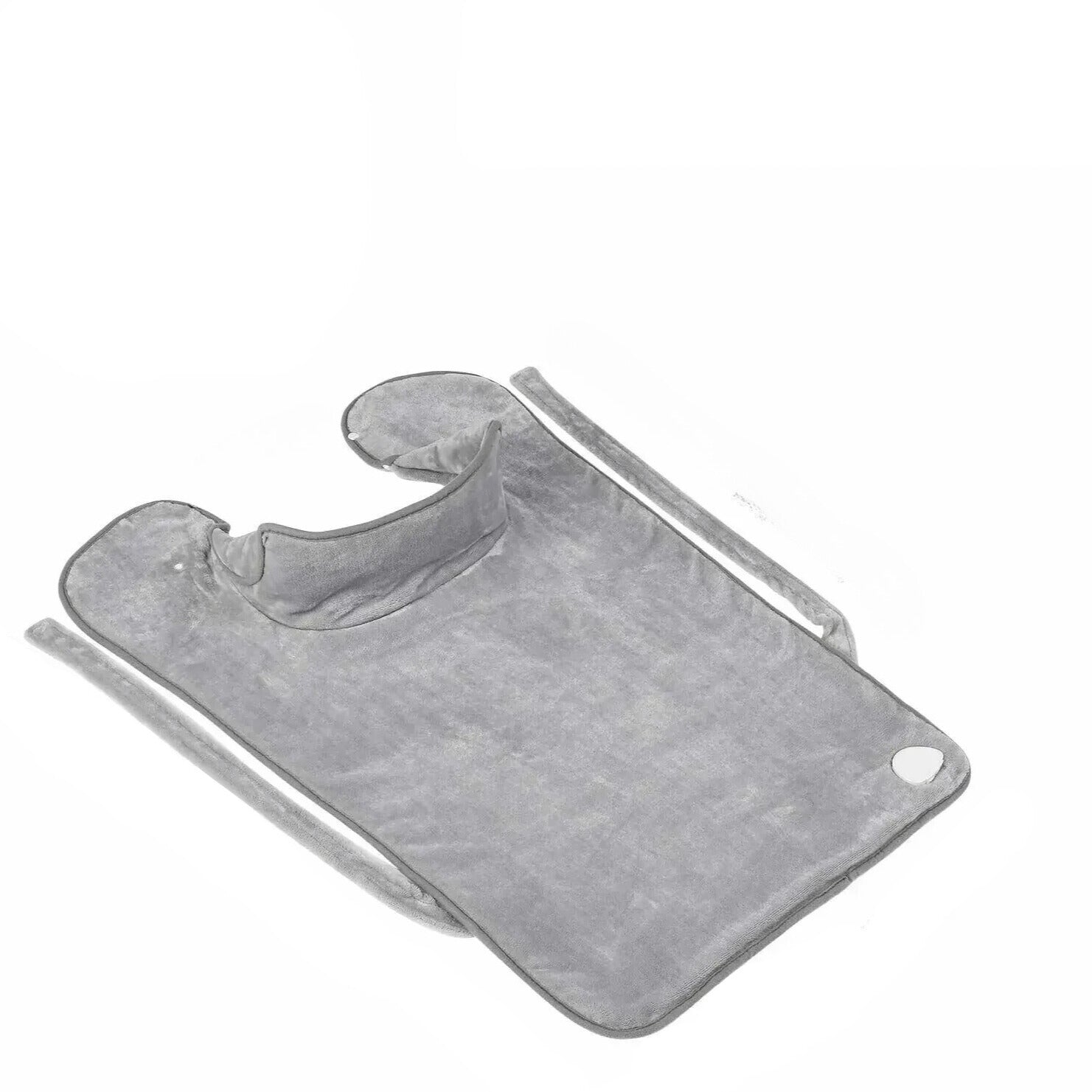 Coussin chauffant dos avec trois modes d'intensité ici sur un fond blanc.