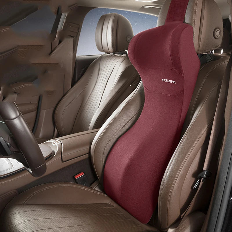 Coussin Triangulaire De Siège Auto Ergonomique - Rehausseur Velours, Rembourrage Coton Perlé, Lavable