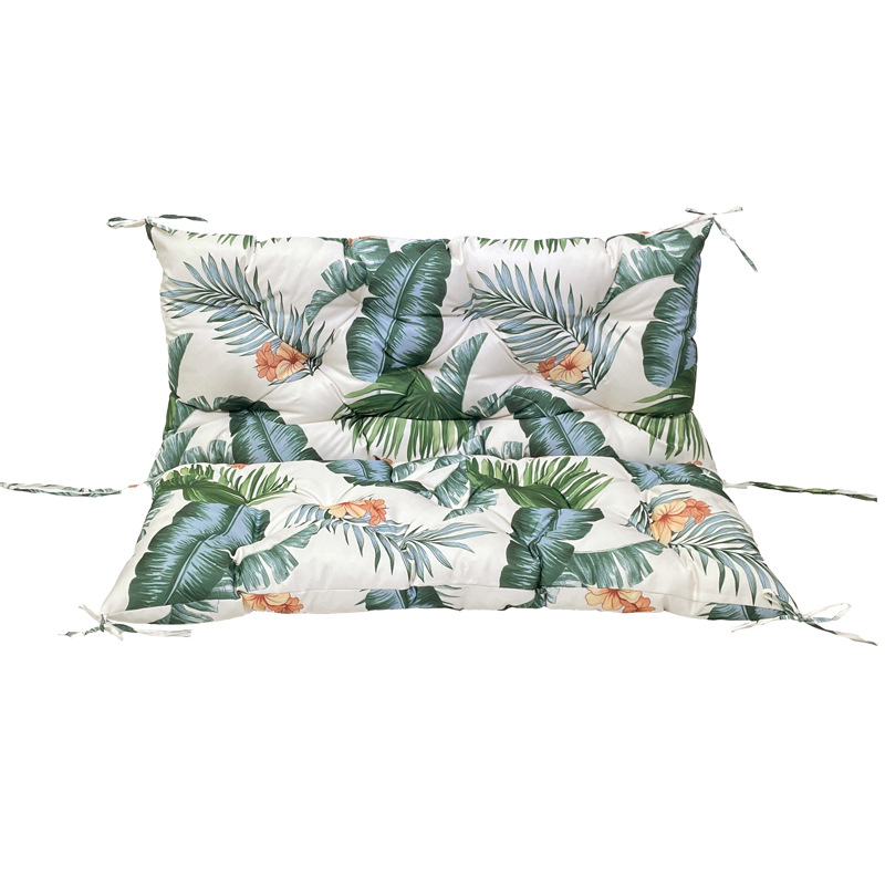 Coussin palette avec des motifs végétaux
