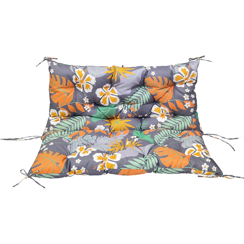 Coussin palette avec des motifs végétaux