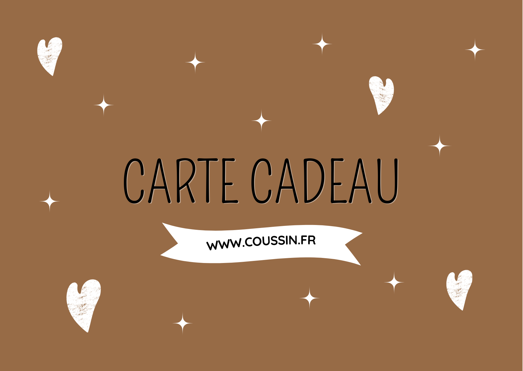 Carte cadeau Coussin.fr