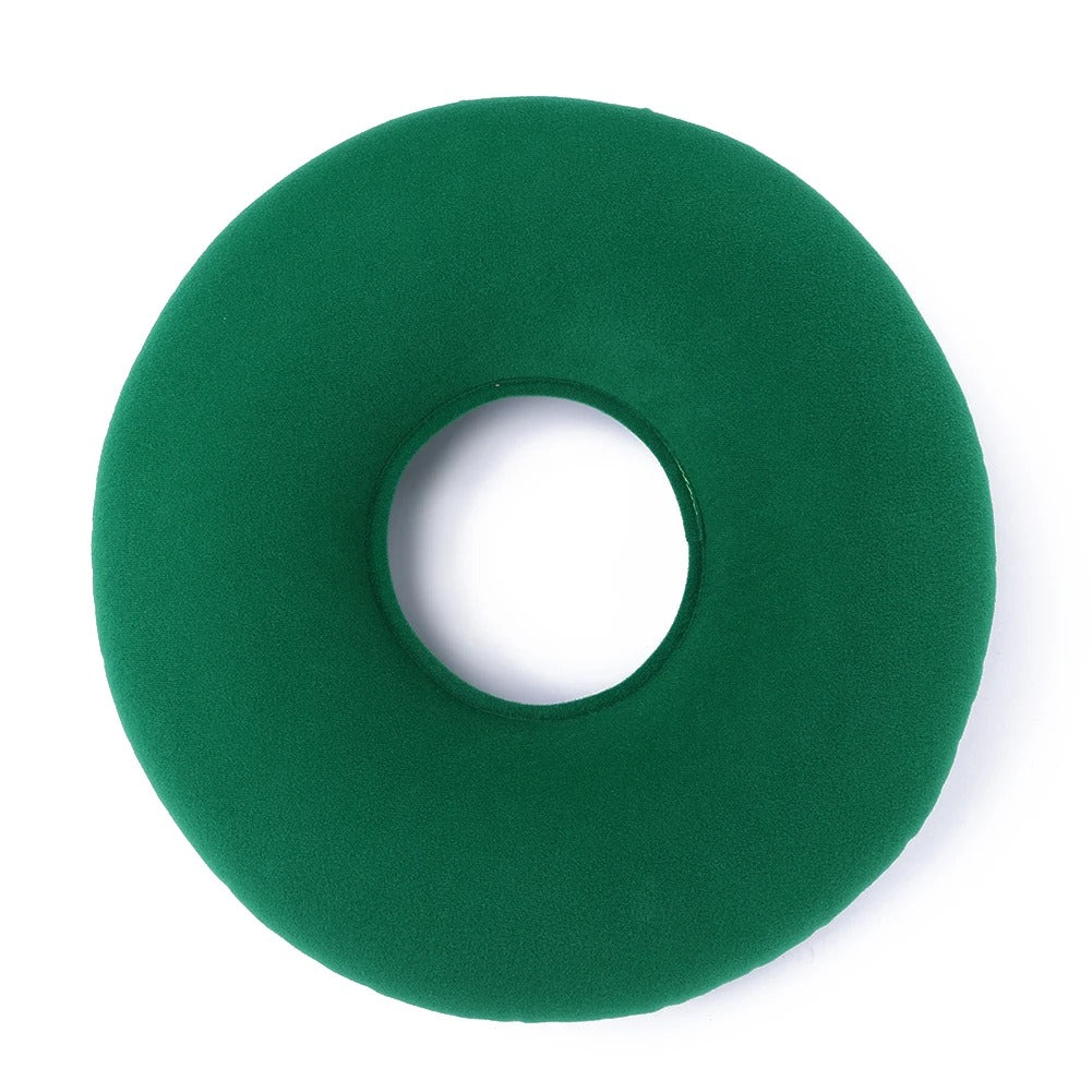 Coussin hémorroïdes gonflable avec une pompe fournie