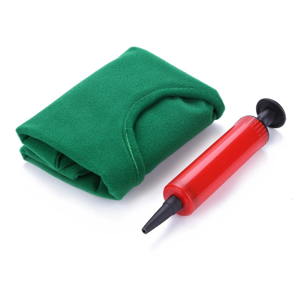 Coussin hémorroïdes gonflable avec une pompe fournie