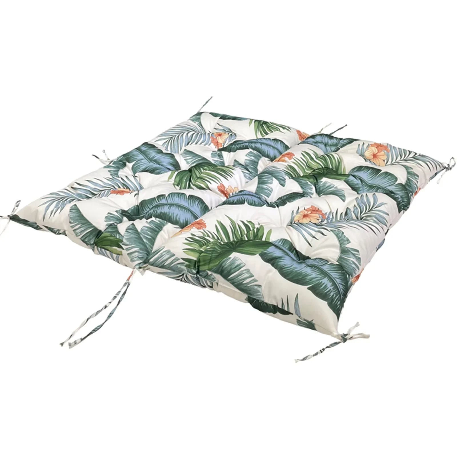 Coussin palette avec des motifs végétaux