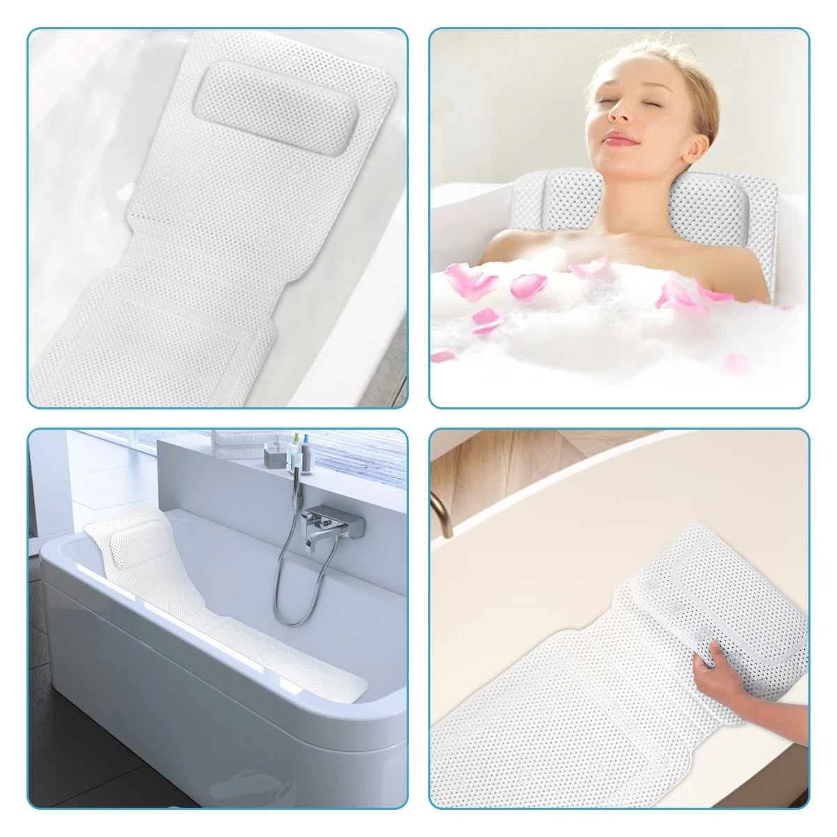 Coussin baignoire adulte