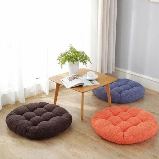 Coussin genoux yoga