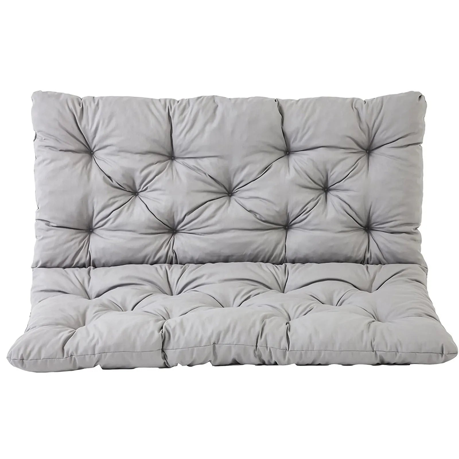 Coussin banquette extérieur gris