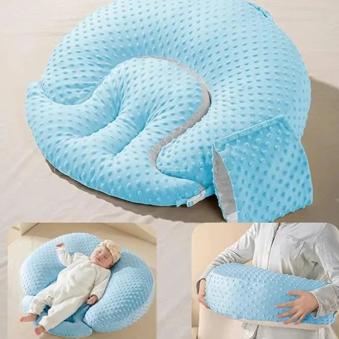 Coussin pouf bébé ludique