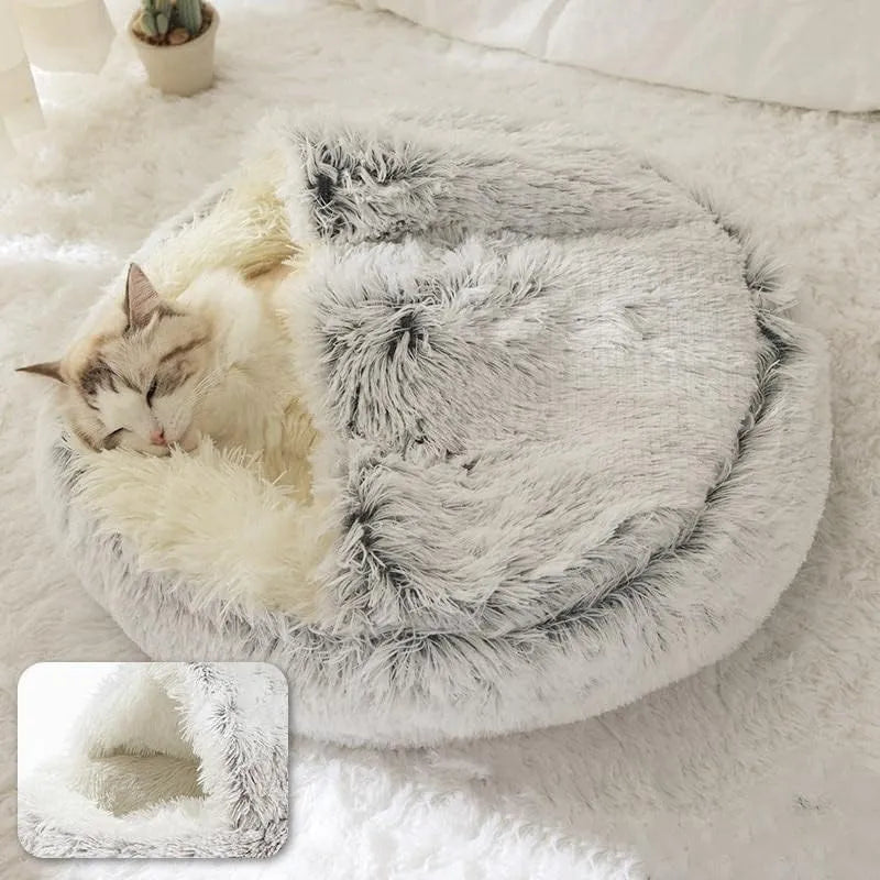 Coussin chat douillet tout doux