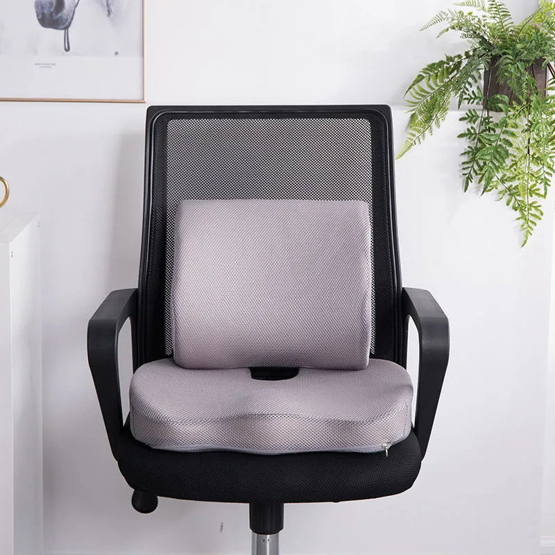 Coussins ergonomiques pour fauteuil de bureau, installation facile