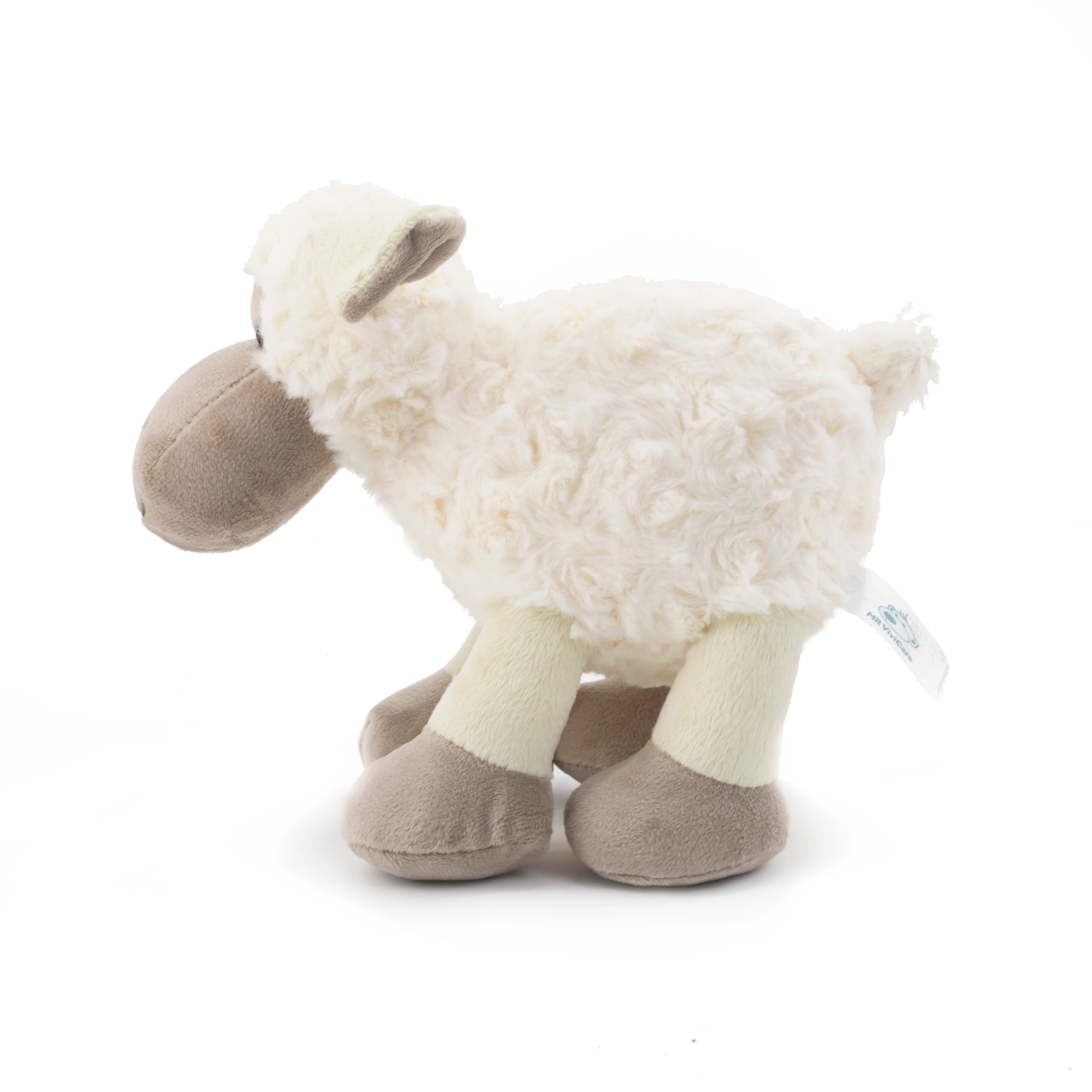 Coussin peluche mouton