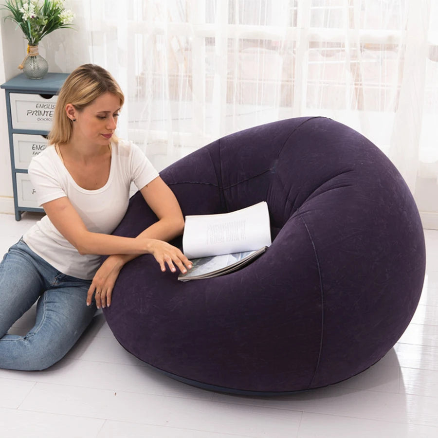 Pouf imperméable pour usage extérieur