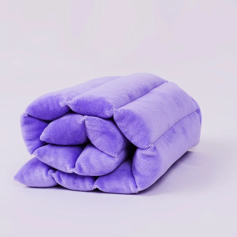 Bouillotte coussin graine de lin polyvalente