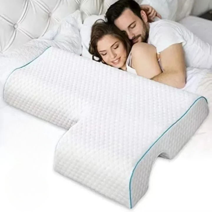 Coussin anti ronflement mémoire de forme en coton
