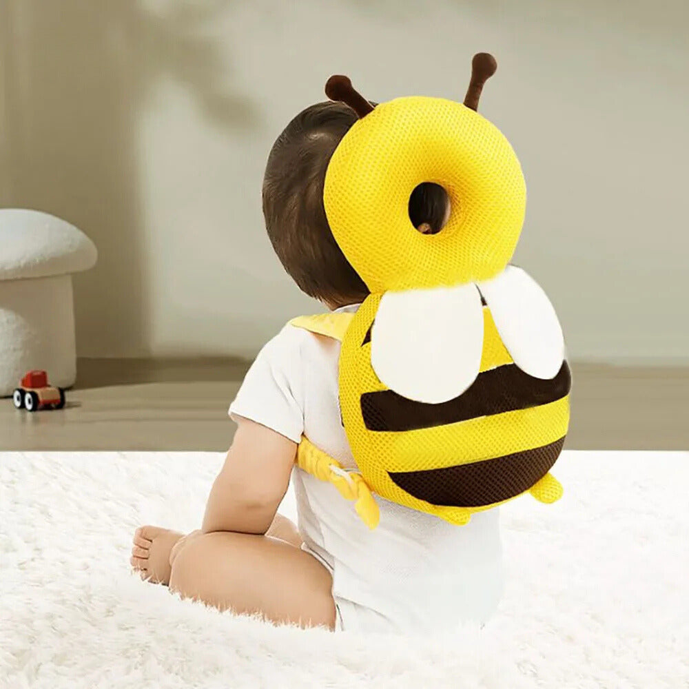 Coussin anti tête plate en forme d'abeille
