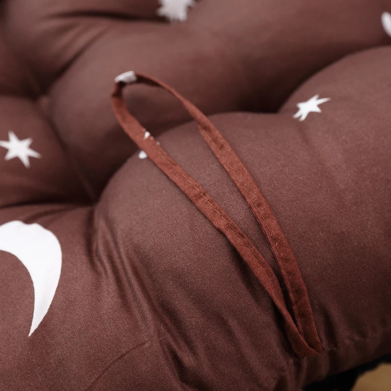 Coussin bain de soleil imperméable et marron