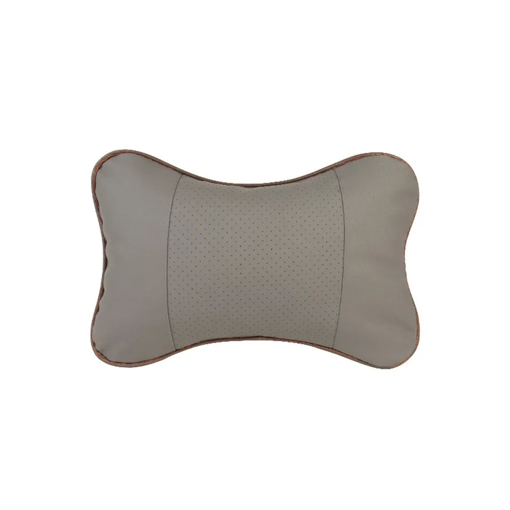 Coussin ergonomique cervicale en simili cuir