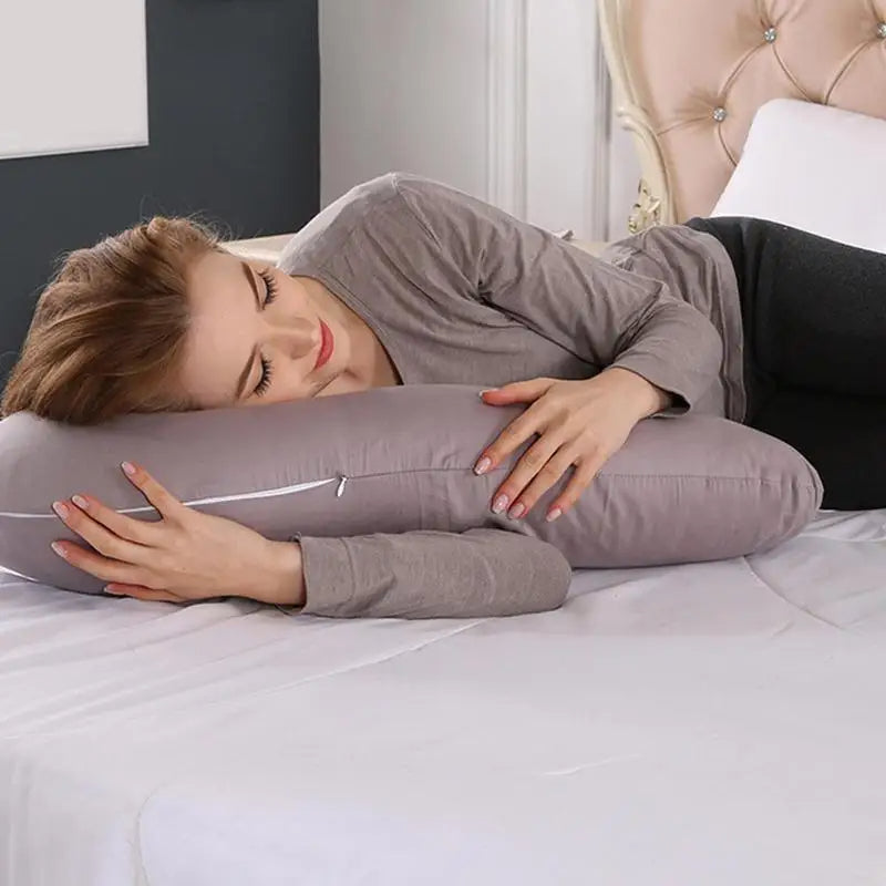 Coussin de grossesse pour dormir en forme de V