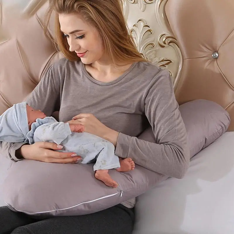 Coussin de grossesse pour dormir en forme de V