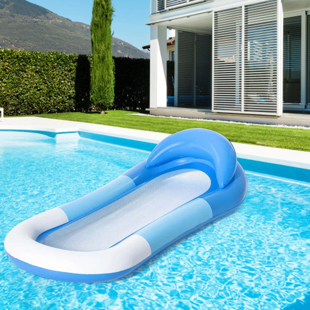 Grand coussin piscine gonflable et confortable